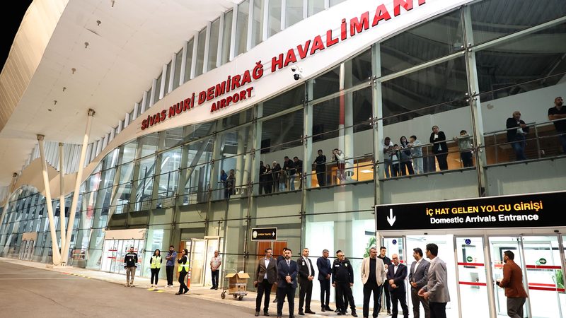 Sivas ile Köln arasında doğrudan uçuş dönemi başladı